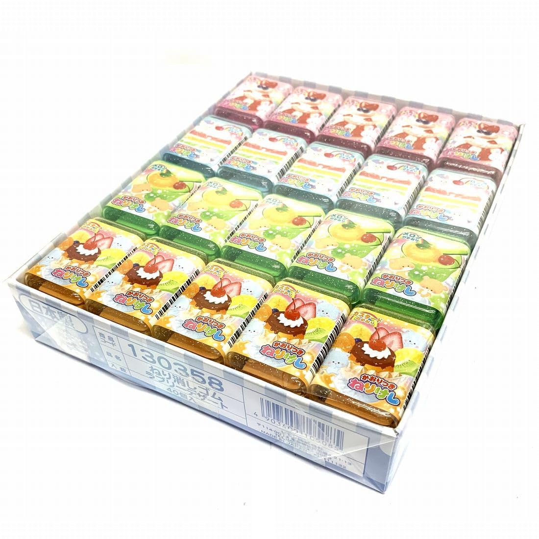 Amazon | レモン株式会社 ねり消しゴム（ラブリーデザート） 1BOX40個